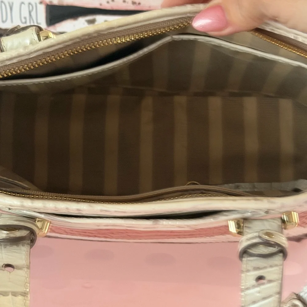 Brahmin Mini Asher in Toasted Macaroon Cassini - Picture 9 of 11